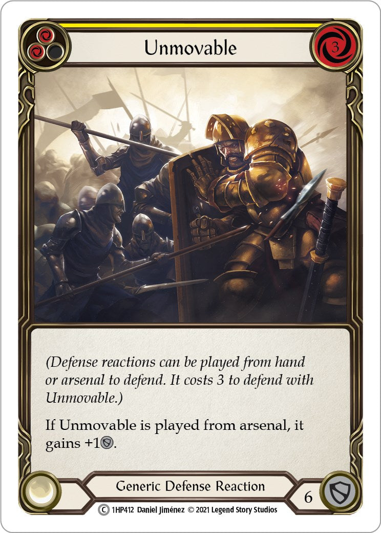 Unmovable (Yellow) [1HP - 1HP412]