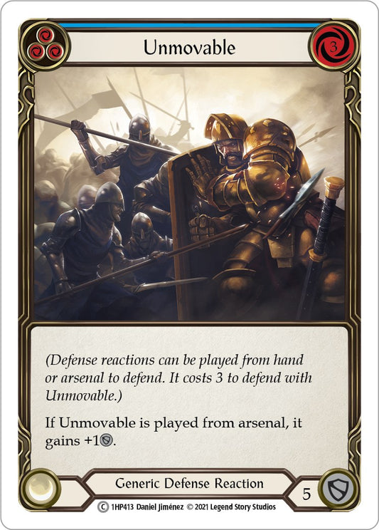 Unmovable (Blue) [1HP - 1HP413]