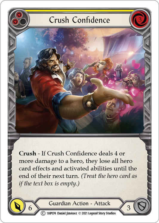 Crush Confidence (Yellow) [1HP - 1HP074]