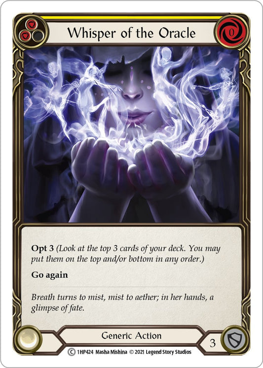 Whisper of the Oracle (Yellow) [1HP - 1HP424]
