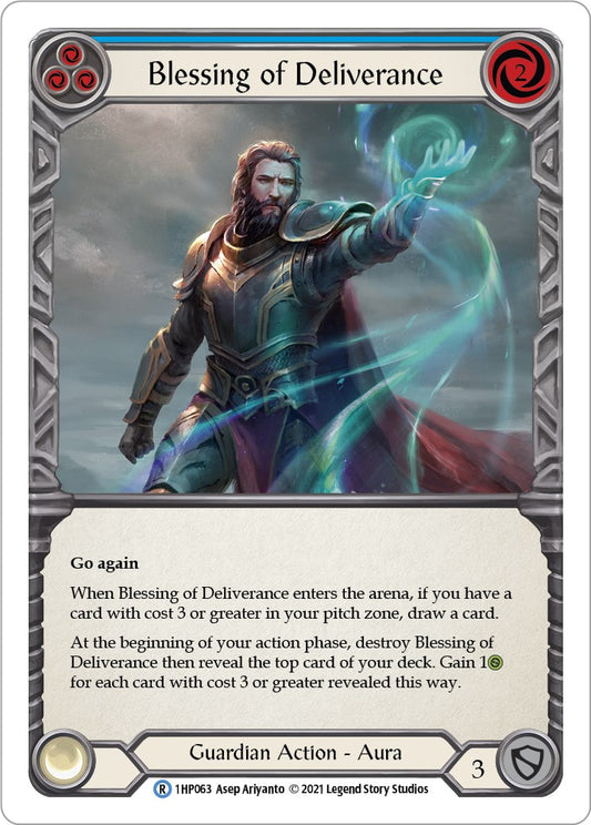 Blessing of Deliverance (Blue) [1HP - 1HP063]