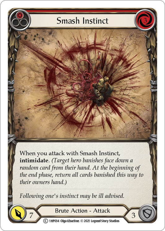 Smash Instinct (Red) [1HP - 1HP034]