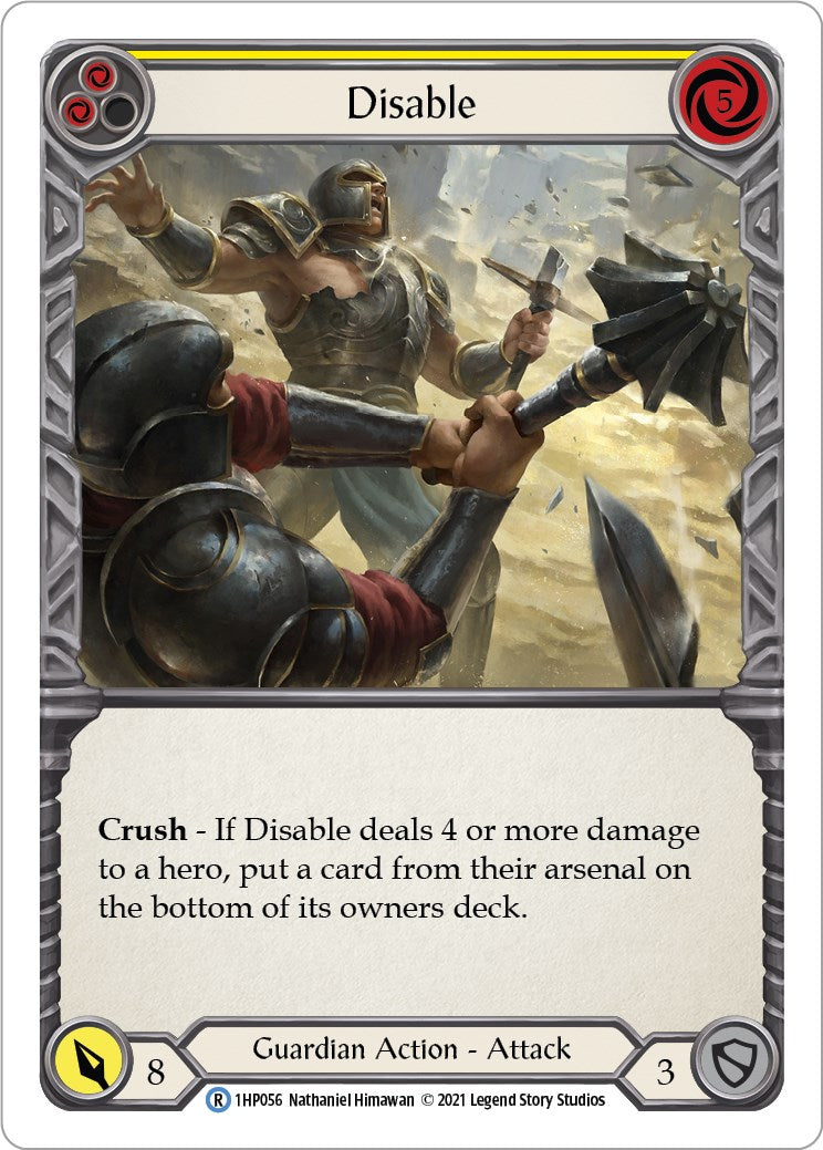 Disable (Yellow) [1HP - 1HP056]