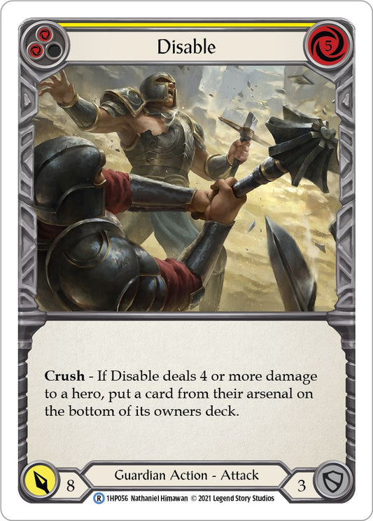 Disable (Yellow) [1HP - 1HP056]