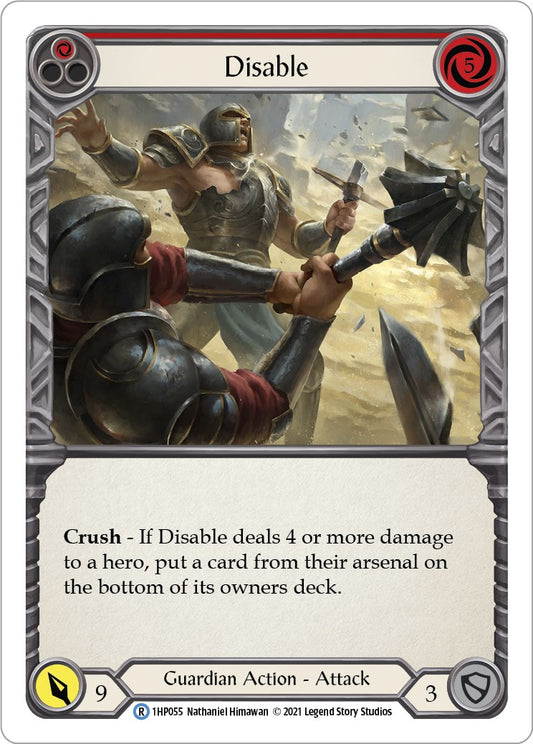 Disable (Red) [1HP - 1HP055]