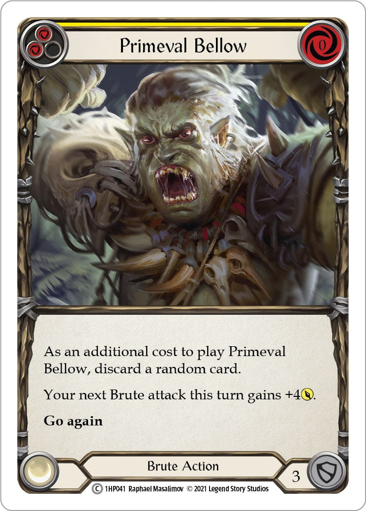Primeval Bellow (Yellow) [1HP - 1HP041]