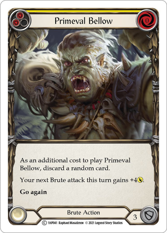 Primeval Bellow (Yellow) [1HP - 1HP041]