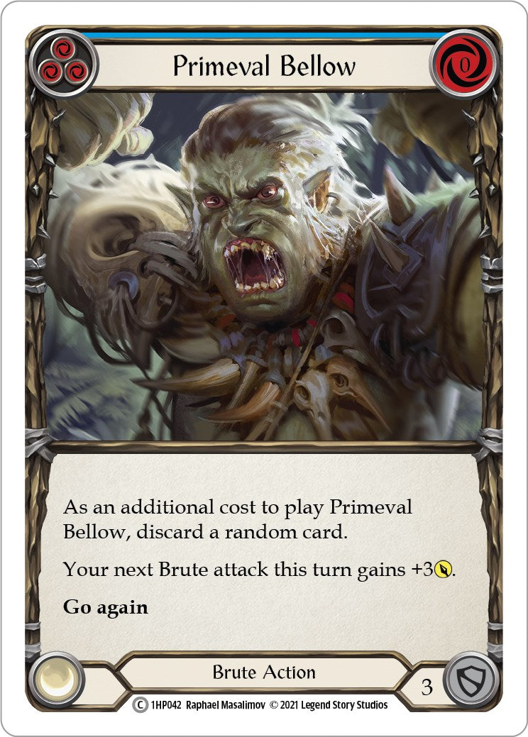 Primeval Bellow (Blue) [1HP - 1HP042]