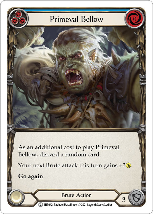 Primeval Bellow (Blue) [1HP - 1HP042]