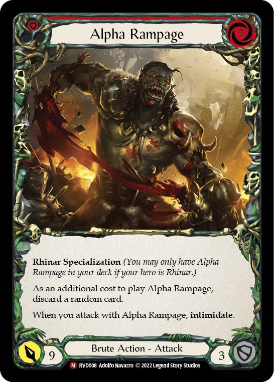 Alpha Rampage [RVD/DVR - RVD008]