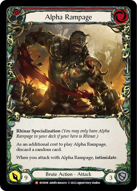 Alpha Rampage [RVD/DVR - RVD008]