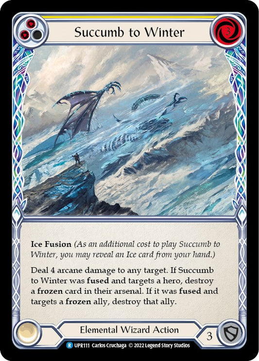 Succumb to Winter (Yellow) [UPR - UPR111]