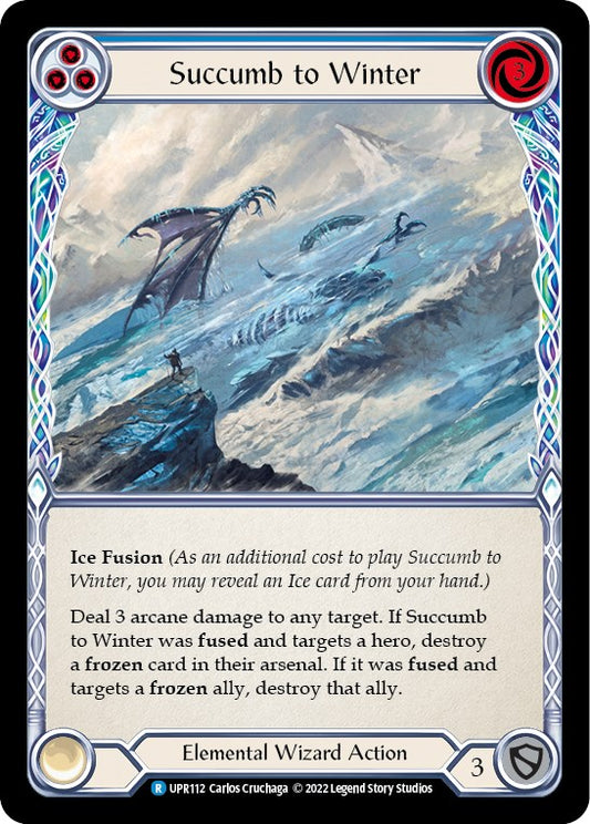 Succumb to Winter (Blue) [UPR - UPR112]