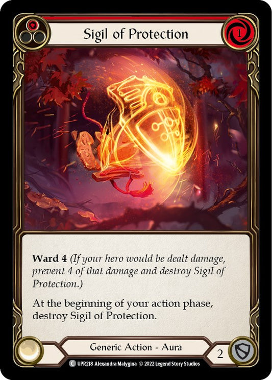 Sigil of Protection (Red) [UPR - UPR218]