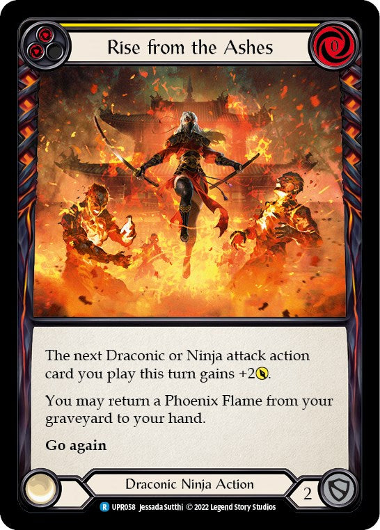 Rise from the Ashes (Yellow) [UPR - UPR058]