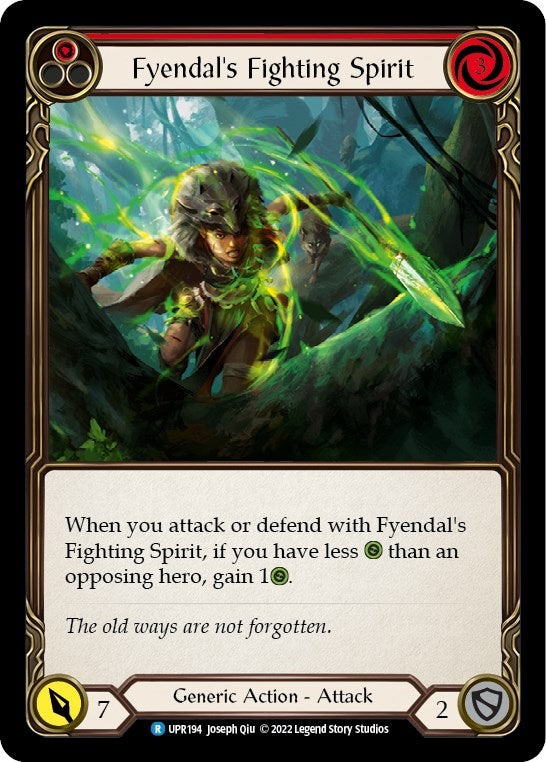 Fyendal's Fighting Spirit (Red) [UPR - UPR194]
