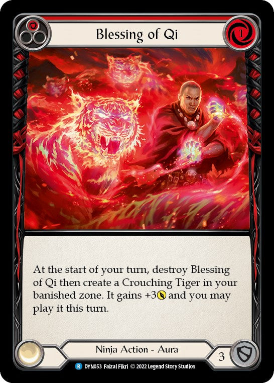 Blessing of Qi (Red) [DYN - DYN053]