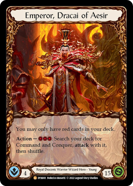 Emperor, Dracai of Aesir [DYN - DYN001]