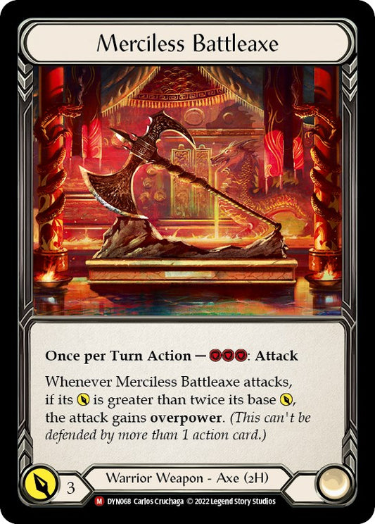 Merciless Battleaxe [DYN - DYN068]