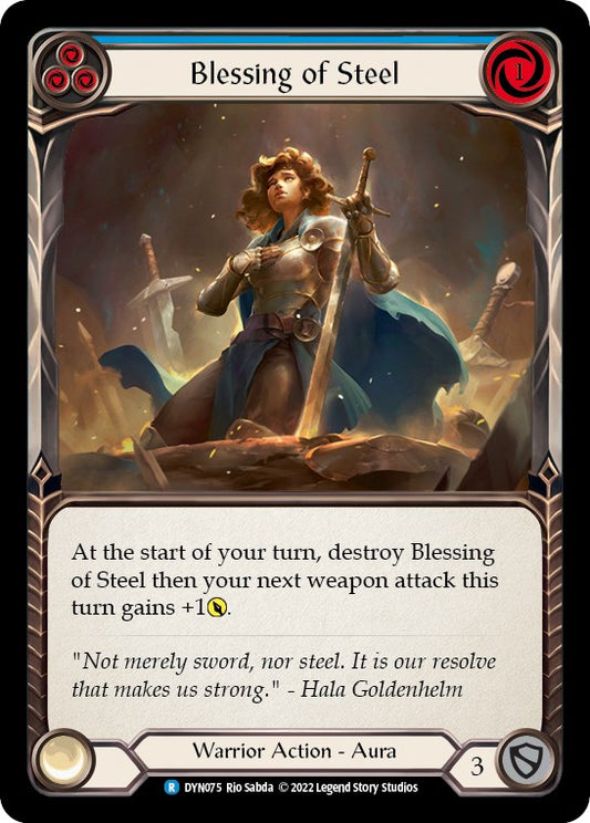 Blessing of Steel (Blue) [DYN - DYN075]
