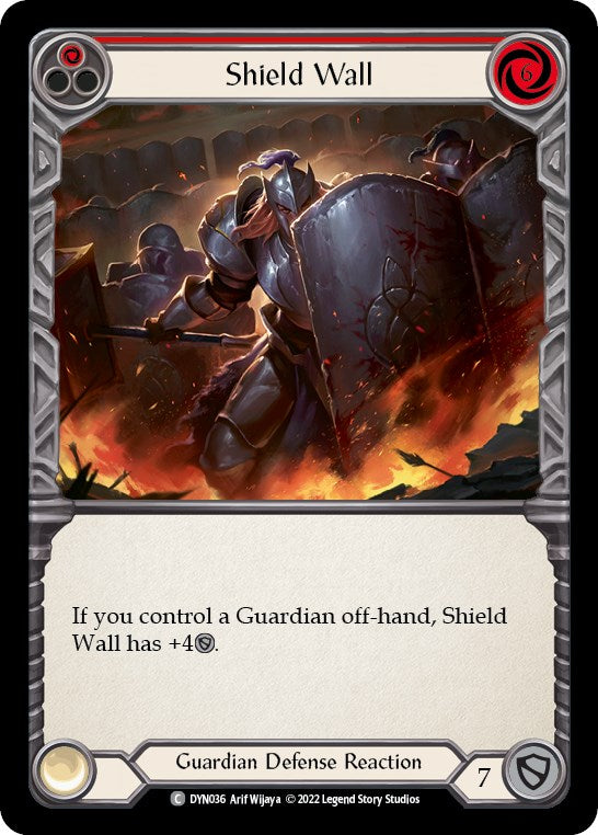 Shield Wall (Red) [DYN - DYN036]
