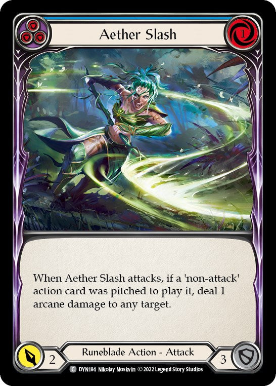 Aether Slash (Blue) [DYN - DYN184]