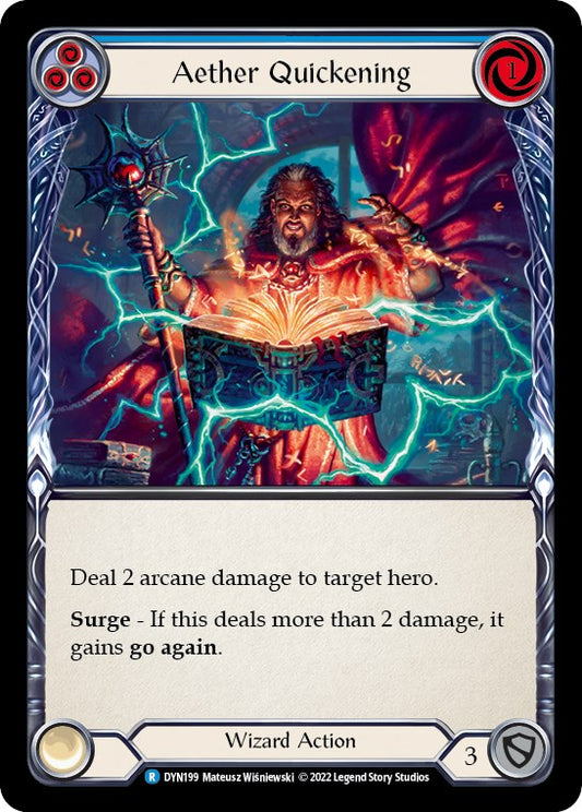 Aether Quickening (Blue) [DYN - DYN199]