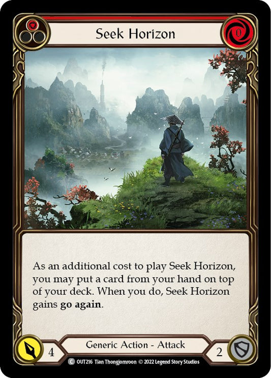 Seek Horizon (Red) [OUT - OUT216]