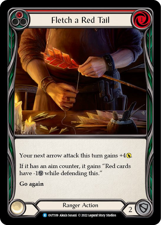 Fletch a Red Tail (Red) [OUT - OUT109]