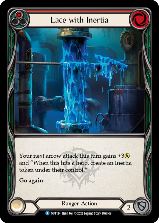 Lace with Inertia (Red) [OUT - OUT114]