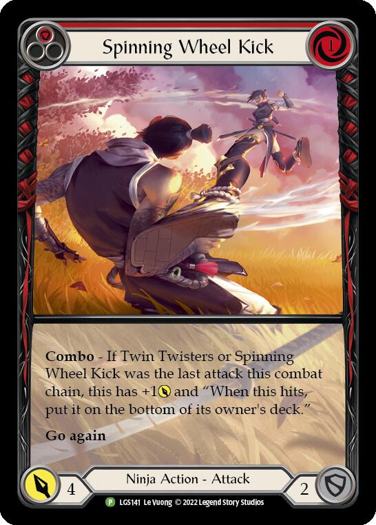 Spinning Wheel Kick (Red) - LGS141 [PR - LGS141]
