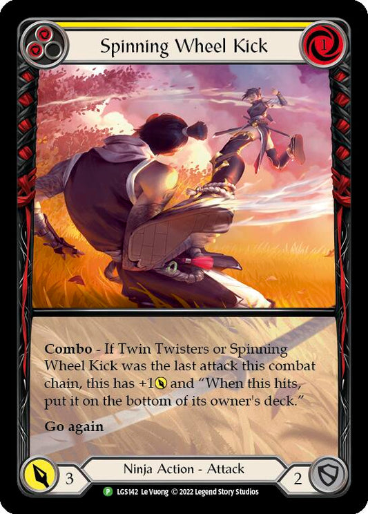 Spinning Wheel Kick (Yellow) - LGS142 [PR - LGS142]