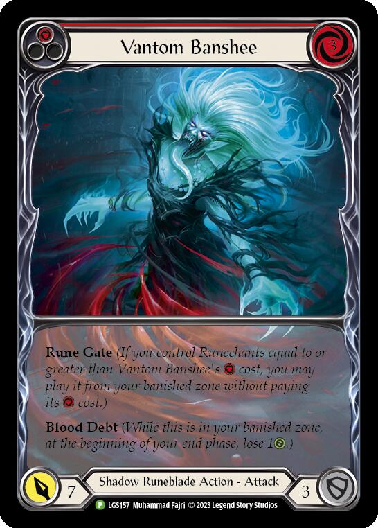 Vantom Banshee (Red) (Extended Art) - LGS157 [PR - LGS157]