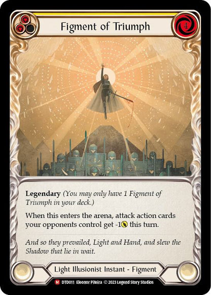 Figment of Triumph // Victoria, Archangel of Triumph (Back)