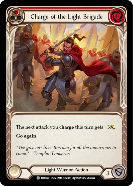 Charge of the Light Brigade (Red) [DTD - DTD072]