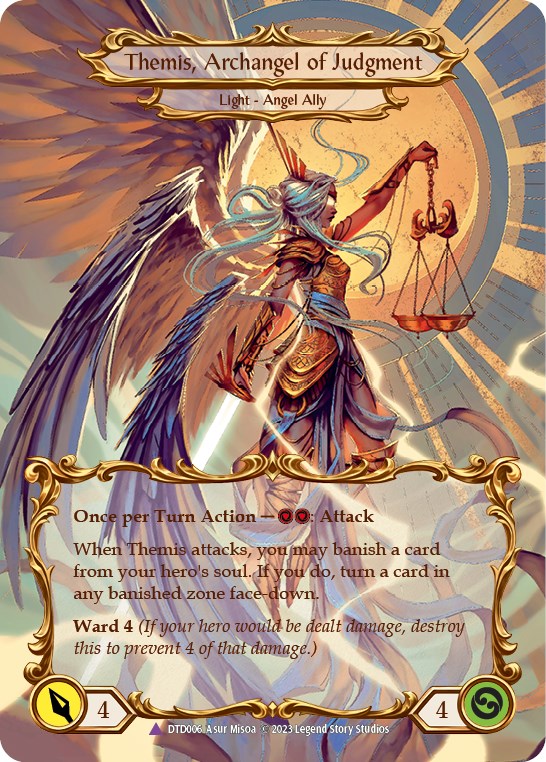Figment of Judgment // Themis, Archangel of Judgment (Marvel) [DTD - DTD006]