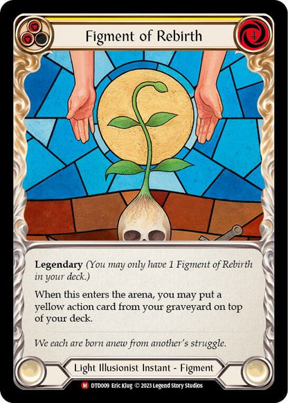 Figment of Rebirth // Avalon, Archangel of Rebirth (Back)