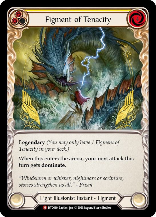Figment of Tenacity // Metis, Archangel of Tenacity (Back)