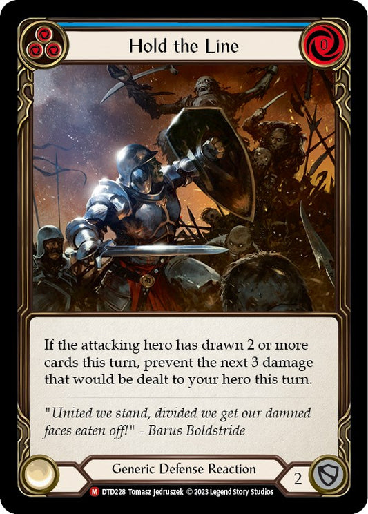 Hold the Line [DTD - DTD228]