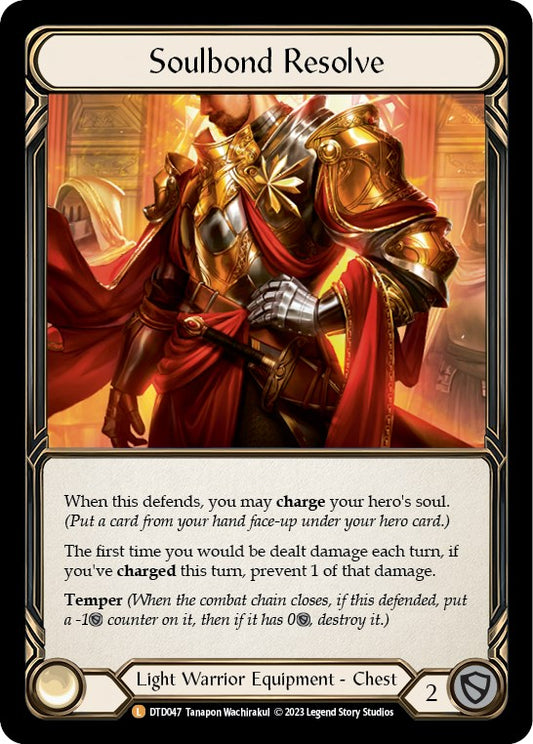 Soulbond Resolve [DTD - DTD047]