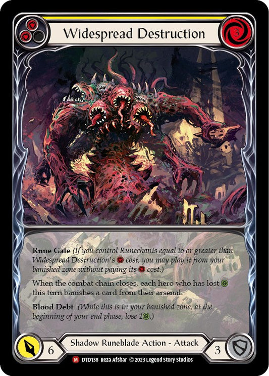 Widespread Destruction (Extended Art) [DTD - DTD138]