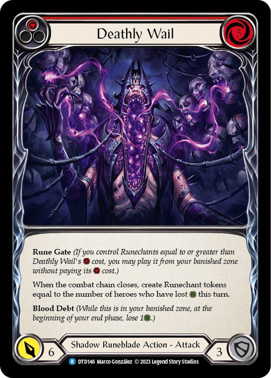 Deathly Wail (Red) [DTD - DTD146]