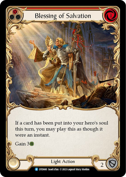 Blessing of Salvation (Red) [DTD - DTD085]