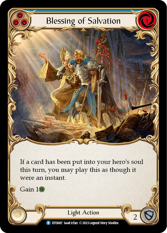 Blessing of Salvation (Blue) [DTD - DTD087]