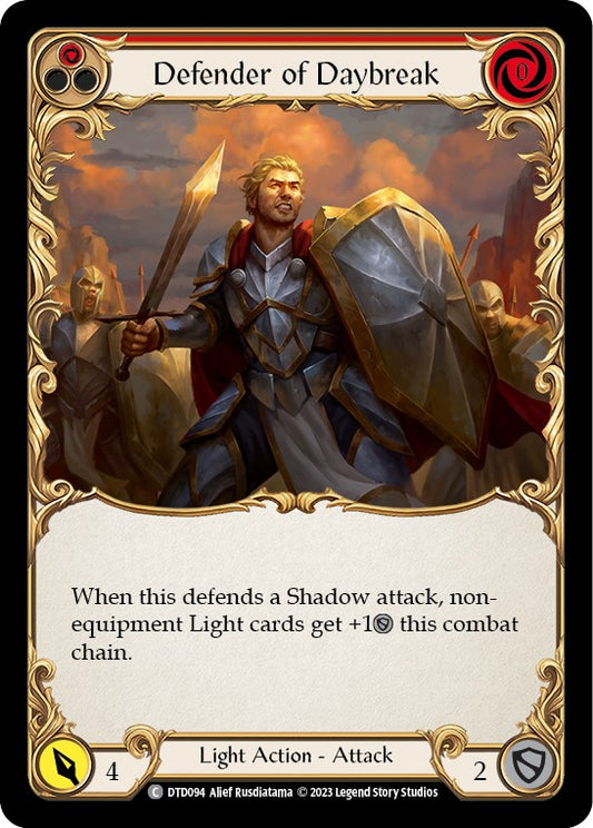 Defender of Daybreak (Red) [DTD - DTD094]