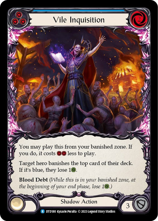 Vile Inquisition (Blue) [DTD - DTD180]