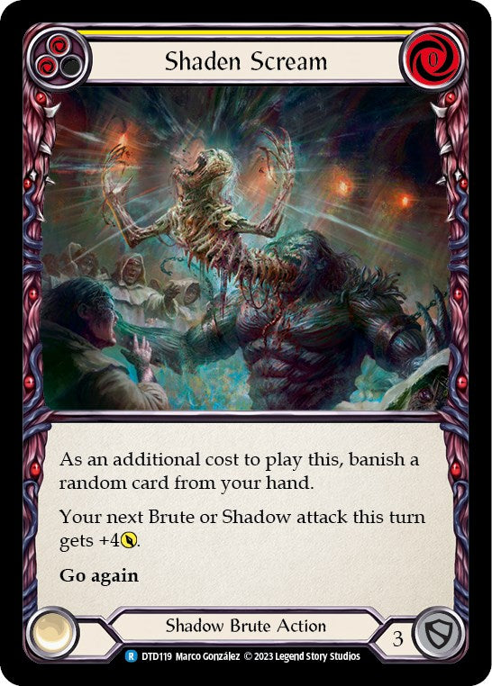 Shaden Scream (Yellow) [DTD - DTD119]