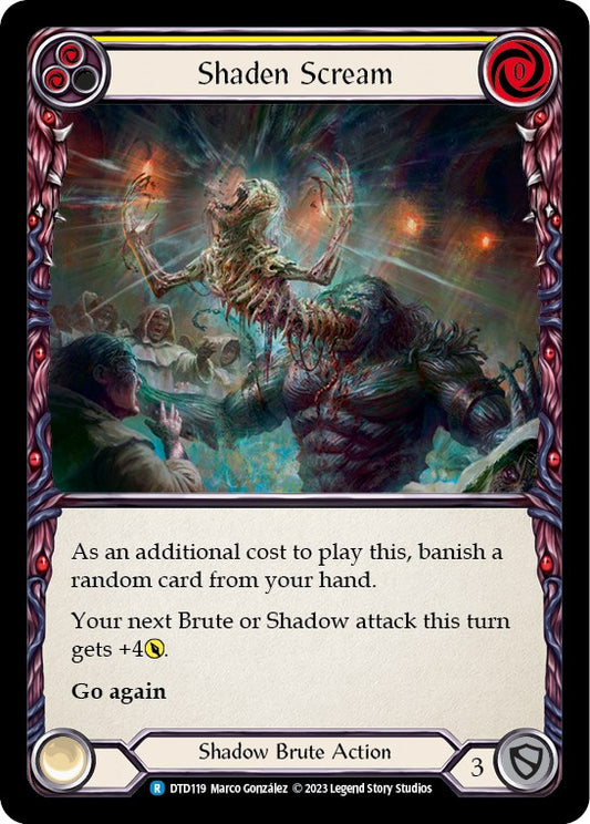 Shaden Scream (Yellow) [DTD - DTD119]