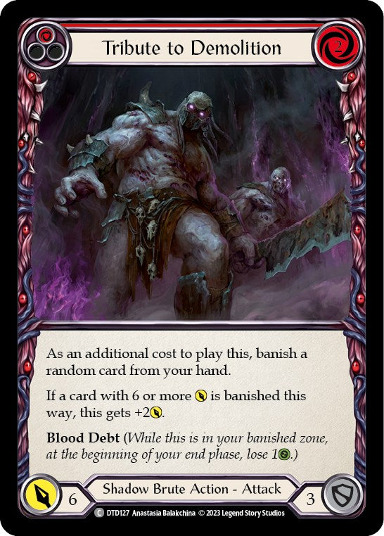 Tribute to Demolition (Red) [DTD - DTD127]