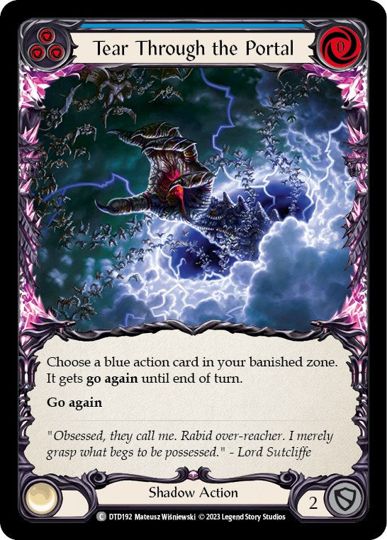 Tear Through the Portal (Blue) [DTD - DTD192]